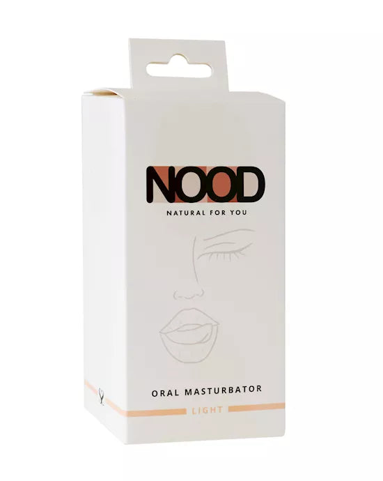 Nood Masturbator Oral Pink 14.5cm
