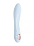 Share Satisfaction Pinta luxury vibrator in white with a rose gold accent, featuring a smooth, ergonomic design.