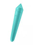 Satisfyer Ultra Power Bullet 8 in teal, featuring a pointed tip and a single control button.