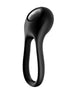 Satisfyer Majestic Duo in black, featuring a smooth, ergonomic design with a loop handle for easy use.