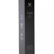 Tarah wand vibrator in a sleek black box, featuring product details and logos on the packaging.