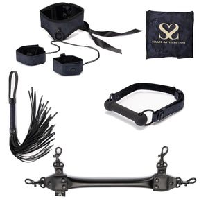Share Satisfaction Bound Luxury Posture Collar Bondage Set