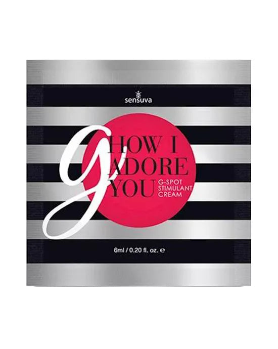 G How I Adore You Gspot Enhancement Cream  6Ml