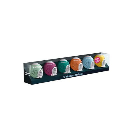 Satisfyer Masturbator Eggs - Set Of 6