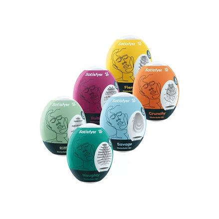 Satisfyer Masturbator Eggs - Set Of 6
