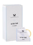 Share Satisfaction ultra thin condoms 12 pack with a light blue box and individual condom packaging visible.