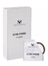 Share Satisfaction Ultra Strong condoms in a 12 pack with a white box and individual condom wrapper displayed.