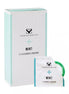 Share Satisfaction mint flavoured condoms, 12 pack, featuring a light blue box and a green wrapped condom.