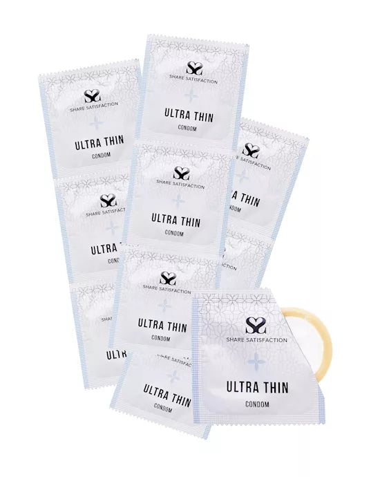 Share Satisfaction Ultra Thin Condoms 100 Pack