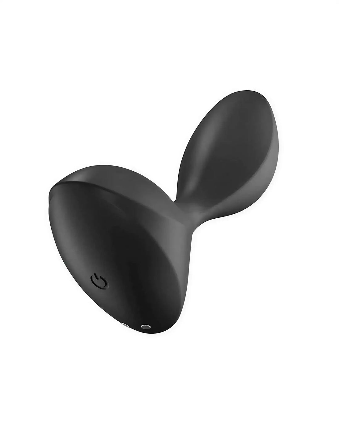 Satisfyer Sweet Seal in black, featuring a smooth, curved design with a power button and charging port.