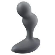 Satisfyer Deep Diver in dark gray, featuring a curved design with a smooth surface and ergonomic shape.