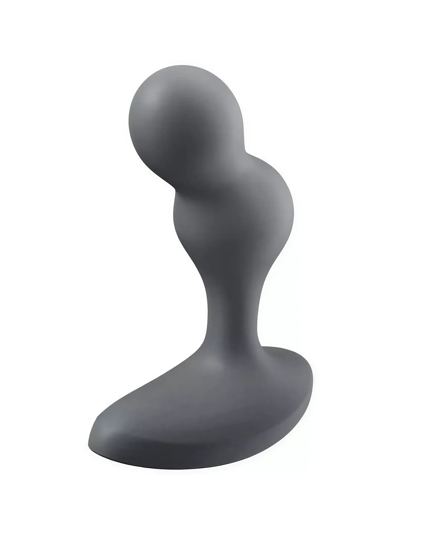 Satisfyer Deep Diver in dark gray, featuring a curved design with a smooth surface and ergonomic shape.