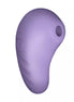 Rocks Off Sugarboo Peek-A-Boo vibrator in soft purple silicone with a curved design and textured surface.