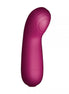 Rocks Off Sugarboo Sugar Berry G-Spot vibrator in vibrant pink with a curved design and textured grip.