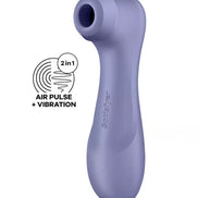 Satisfyer Pro 2 Generation 3 in lavender, featuring an air pulse and vibration design for enhanced stimulation.