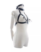 Share Satisfaction KinKi Bondage Harness with Nipple Clamps