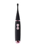 Black and pink vibrator pen on a white background