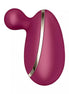 Satisfyer Spot On 1 in deep pink with a sleek design and gold accent, featuring a rounded tip for targeted stimulation.