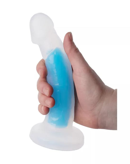 Nood Colours Glow In The Dark Dildo 7.5" (#283531)