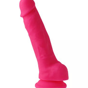 Nood Colours Dual Density Silicone Dildo With Balls 5.7