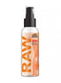 Wet Stuff Raw silicone lubricant 110g with pump top, featuring a clear bottle and orange label with text.