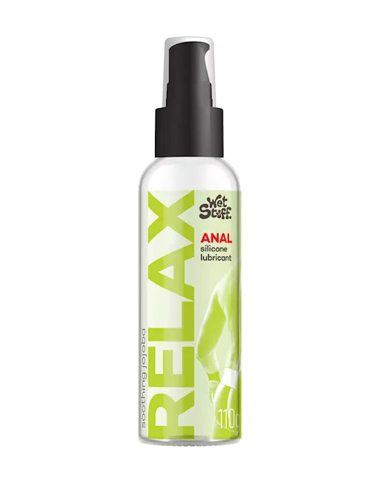 Wet Stuff Relax Silicone Lubricant 110g Pump Top