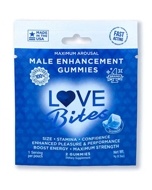 Love Bites Male Enhancements Gummies 2 Pack