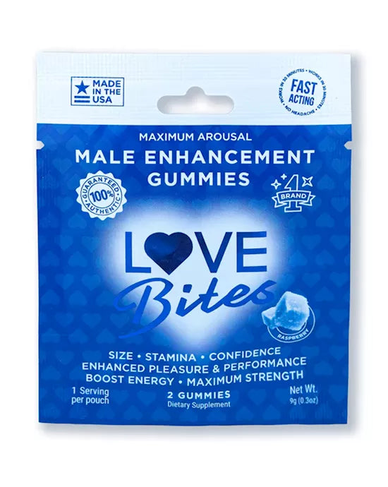 Love Bites Male Enhancements Gummies 2 Pack