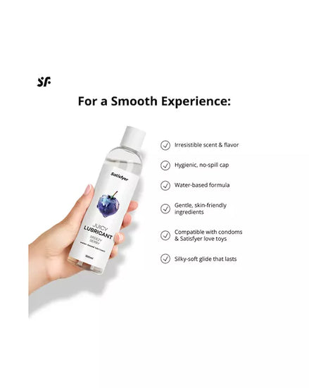Satisfyer Juicy Lubricant, 300ml (water) Breezy Berry