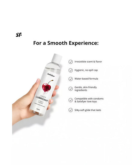 Satisfyer Juicy Lubricant, 300ml (water) Cheeky Cherry