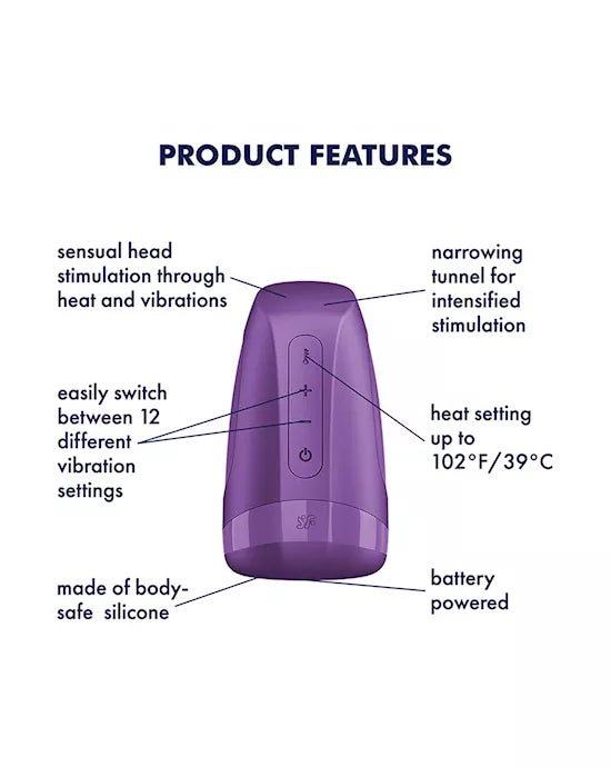 Men Heat Vibration Battery Series