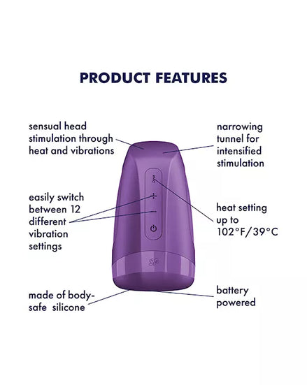 Men Heat Vibration Battery Series