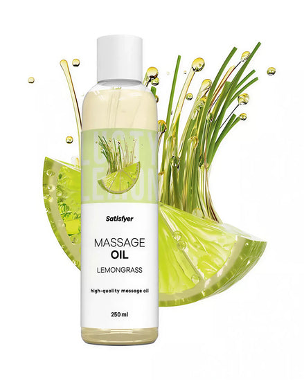 Satisfyer Massage Oil Lemongrass 250ml