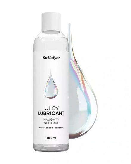 Satisfyer Juicy Lubricant, 300ml (water) Naughty Neutral