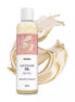 Satisfyer massage oil neutral in a 250ml bottle with a light yellow liquid and pink label design.