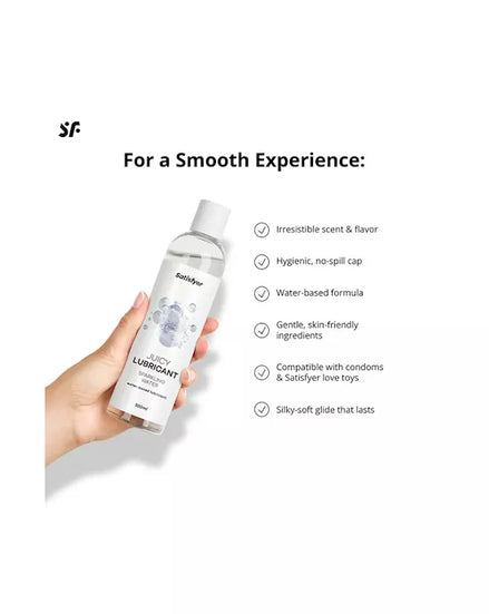 Satisfyer Juicy Lubricant, 300ml (water) Sparkling Water
