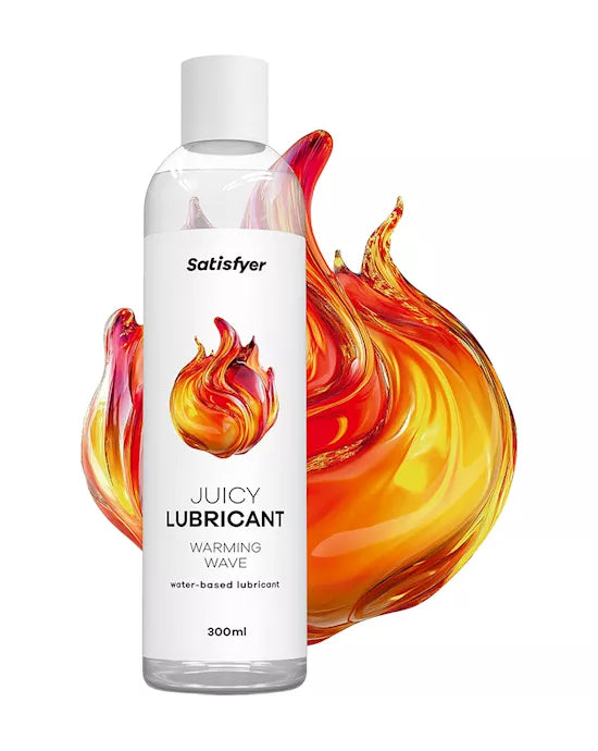 Satisfyer Juicy Lubricant, 300ml (water) Warm Wave