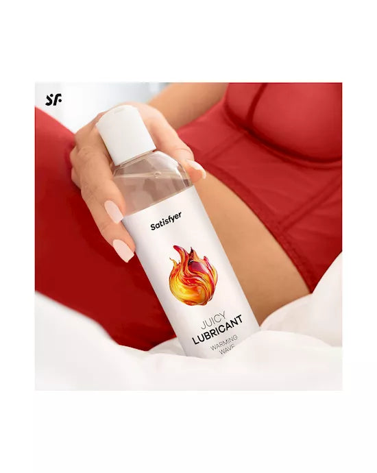 Satisfyer Juicy Lubricant, 300ml (water) Warm Wave