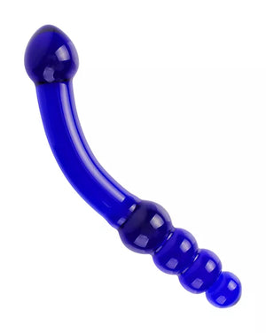 Share Satisfaction Lucent Blueberry Glass Massager