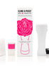 Clone A Pussy Plus sleeve kit in hot pink, featuring a white replica sleeve, containers, and instructional packaging.