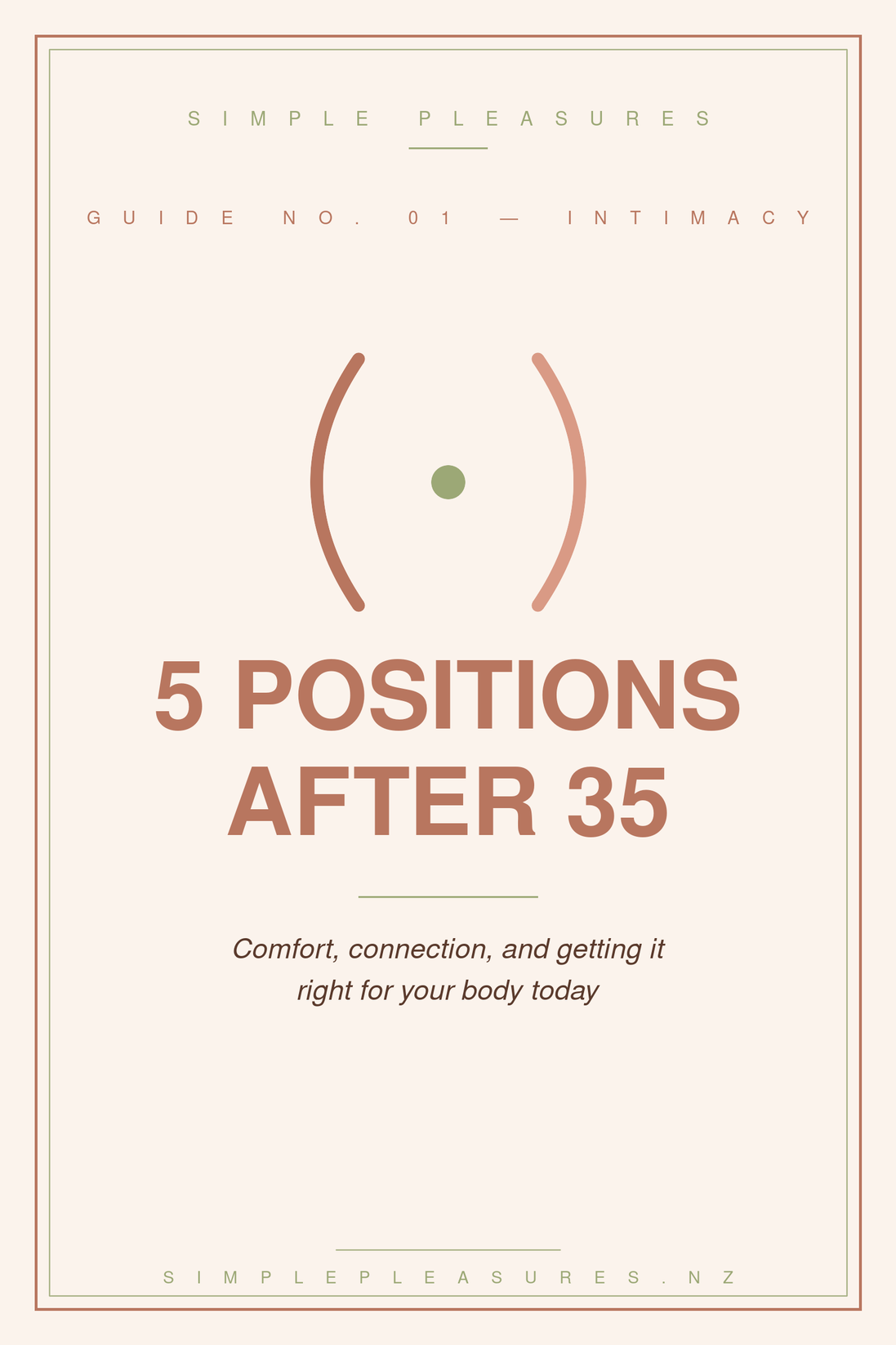 5 Positions That Actually Work After 35 - E Book