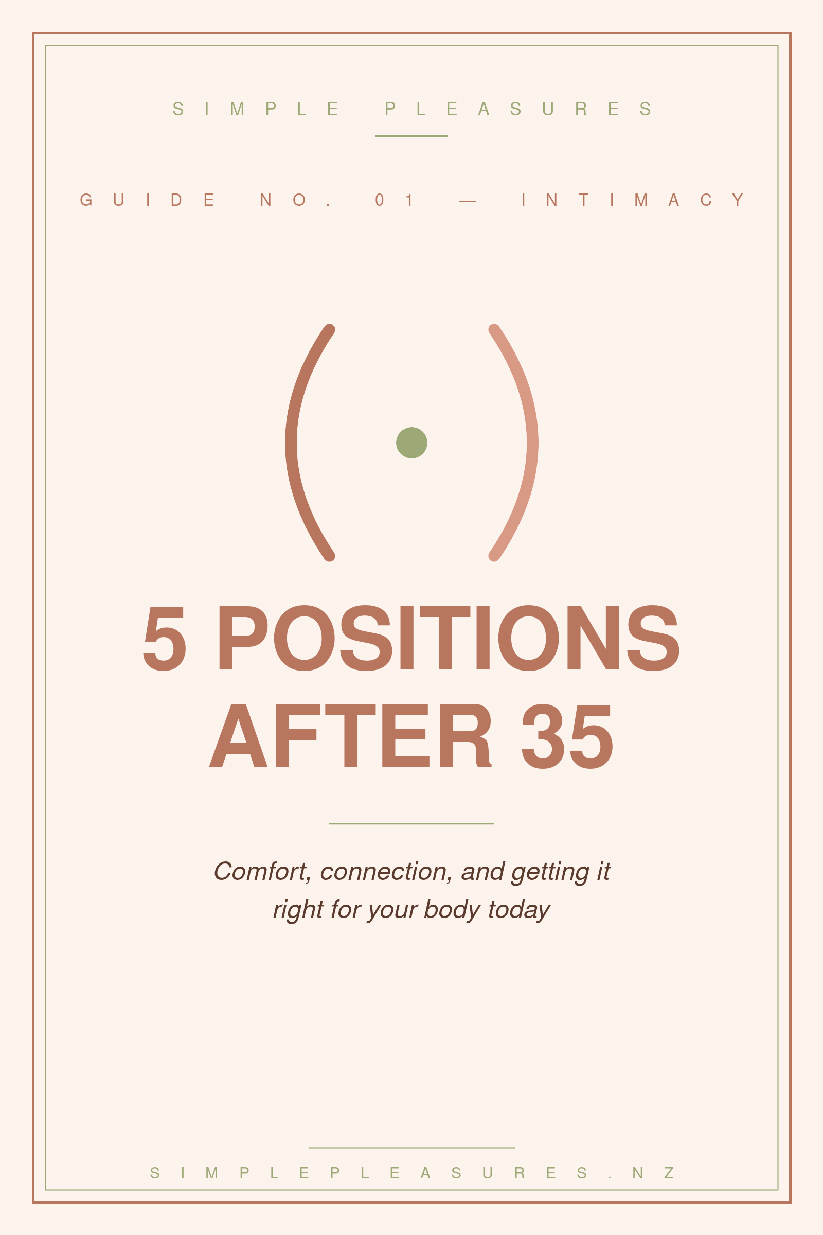 5 Positions That Actually Work After 35 - E Book