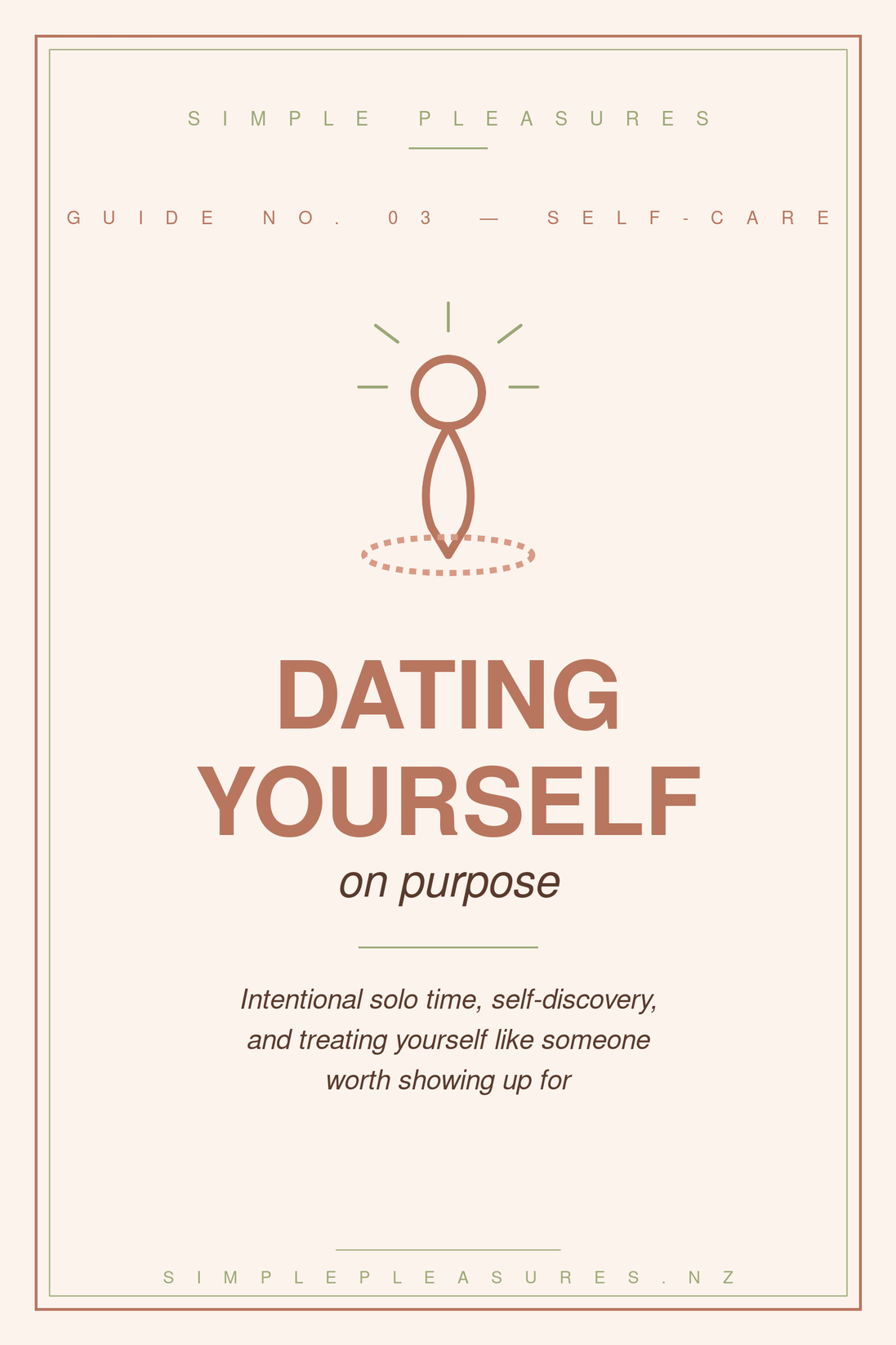 Dating Yourself, On Purpose - E Book