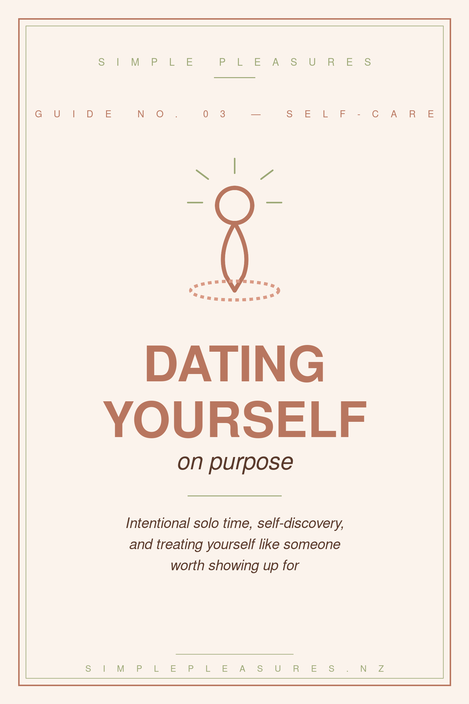 Dating Yourself, On Purpose - E Book