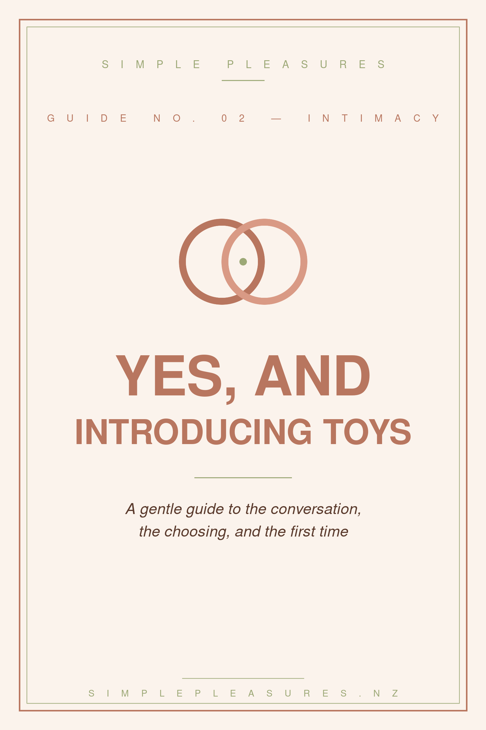 Yes, And: A Gentle Guide to Introducing Toys Into Your Relationship - E Book