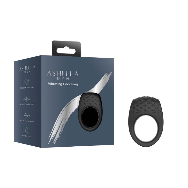 Ashella Men Vibrating Cock Ring