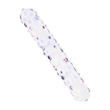 Share Satisfaction Lucent Glass Dildo Ribbed