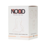 Nood Double Shot Double Ended Masturbator Vagina & Anal Pink