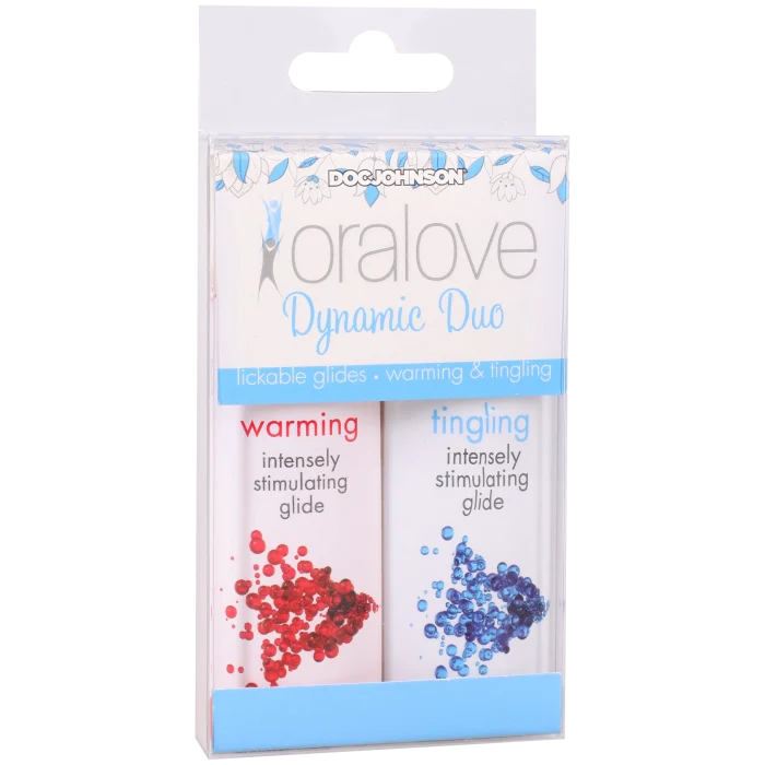 Oralove Dynamic Duo Warming Tingling 2 Pack