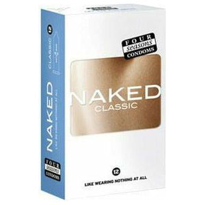 Four Seasons Naked Classic Condoms 12 Pack